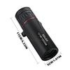 High Magnification Mini Zoom 99x99 Telescopes HD Monocular Telescope Low Light Night Vision Pocket Monocular For Travel Hunting