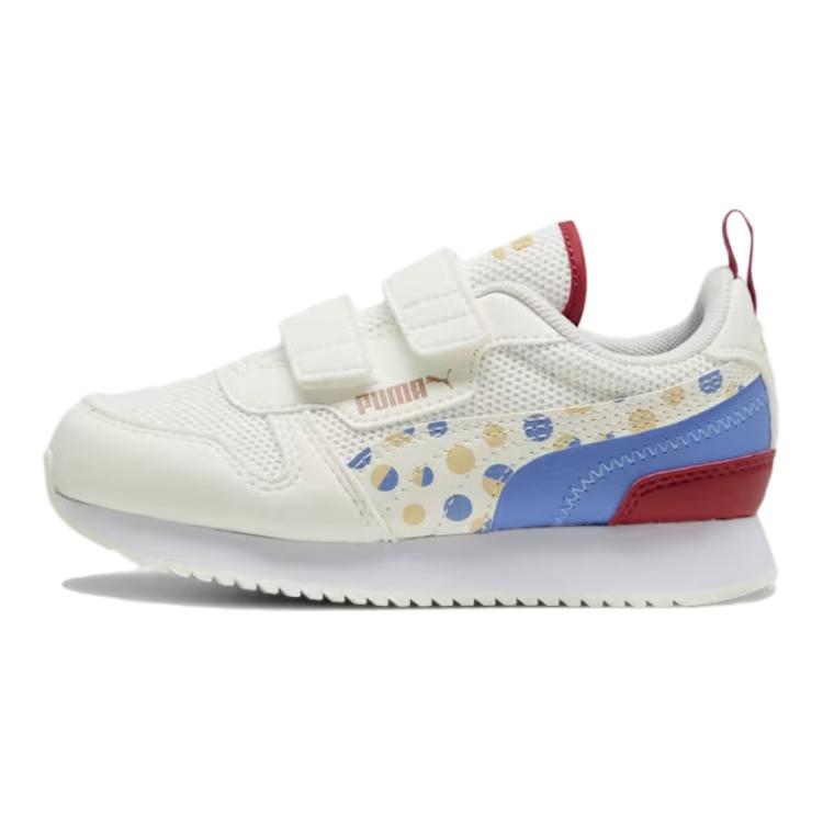

Puma Кроссовки R78 V Little Kid Summer Camp Kids кремовые, тепло-белые, синие-небесные 396572-01 31