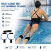 Non-Slip Strength Bands Padded Cuffs Booty Belt Portable Exercise Cord  Fitness