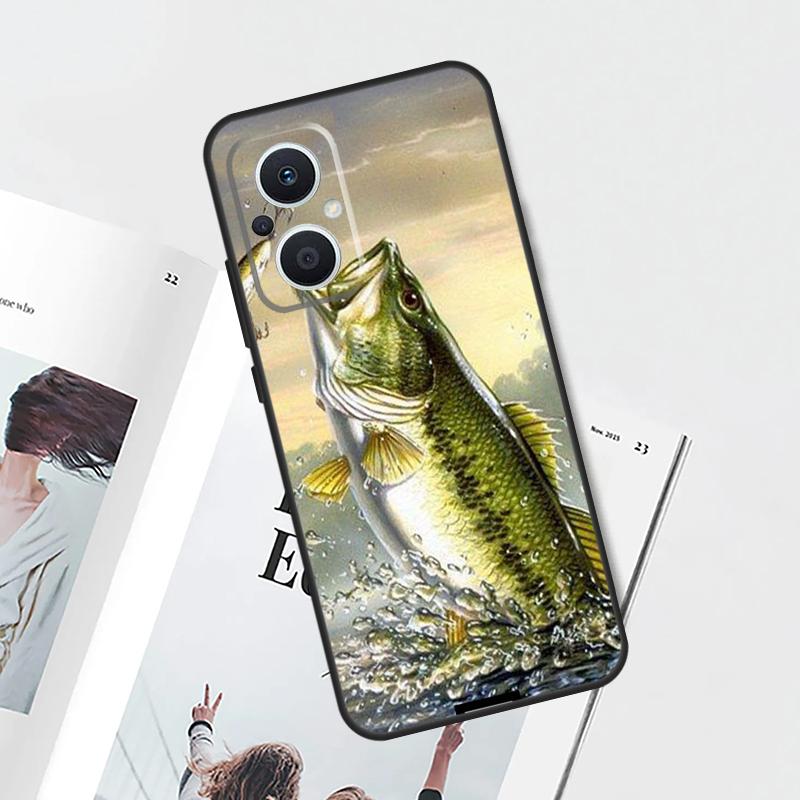 CARP FISH FISHING Case For OPPO Reno 13F 14F 15F 12 11 F 10 14 15 Pro 7 8 Lite OPPO Find X9 X8 X6 X5 Pro Cover