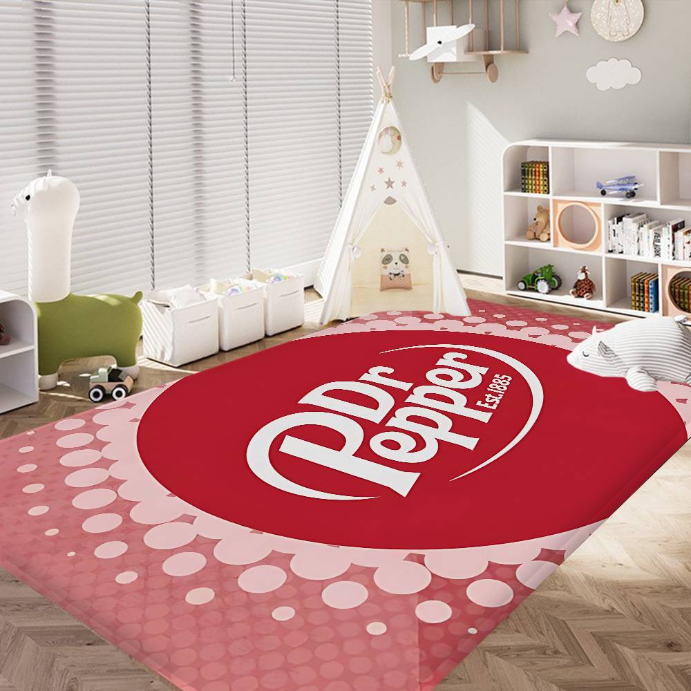 D-Dr Pepper Hal Tapijt Wasbaar Antislip Woonkamer Bank Stoelen Vloerkleed Keuken Deurmat Vloerkleed 40x60 cm