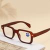 New Square Frame Glasses Fashionable Versatile Simple Square Reading Glasses 315 for Women Men