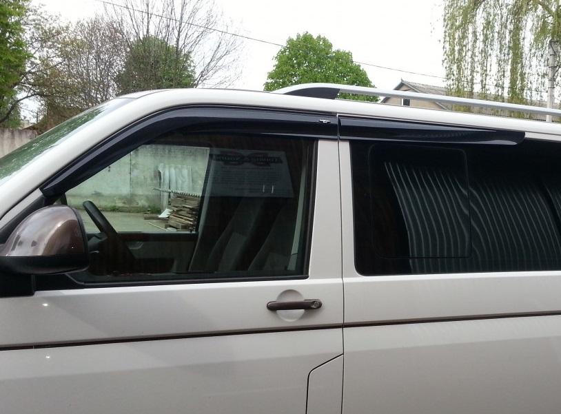 

Ветровики (4 шт, Sunplex Sport) для Volkswagen T5 2010-2015 гг