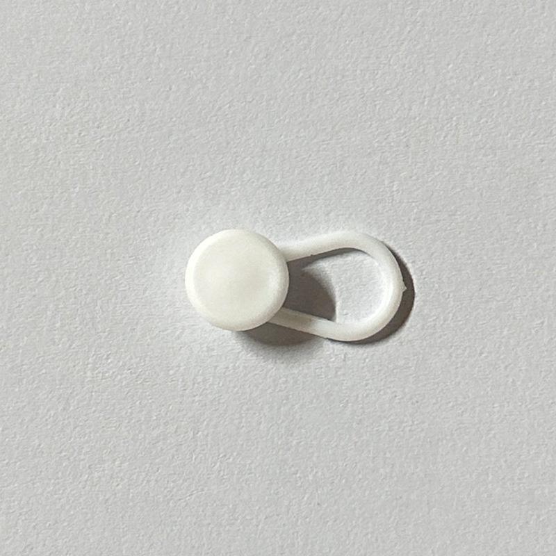 15mm/18mm Bukseforlengelsesknapper Fleksible Midjeforlengere for Svarte Jeans Bukser Graviditetsbukser Skjørt Forlengelsesknapp