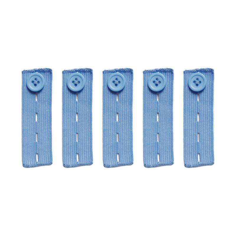 5pcs Pant Extender Belt Unisex Waist Band Tight Trousers Jeans Skirts Maternity Button Hooks Garment DIY Sewing Supplies