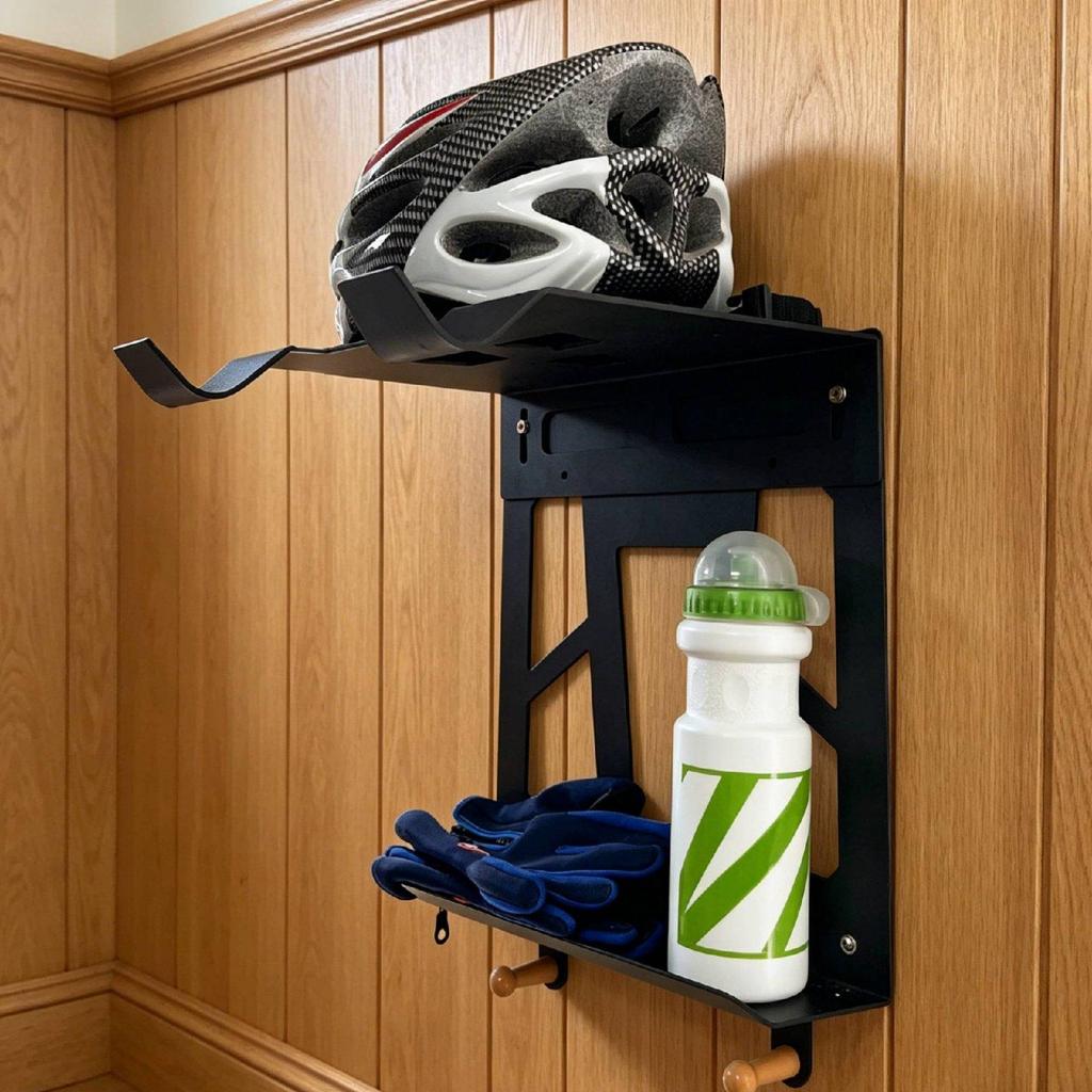 Wall Mounted Bike Holder Space Saving Storage Rack Easy Installation Cycle