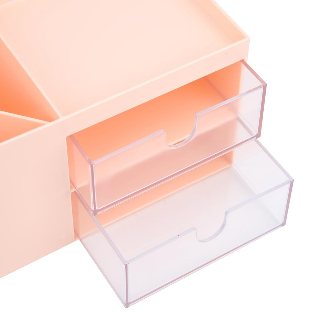 Desktop Multifunction Drawer Jewelry Stationery Storage Box Container Makeup Case Holder   Home