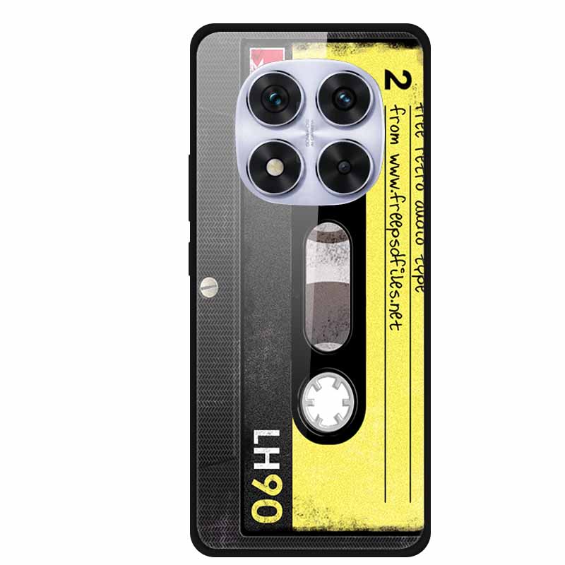 Hard Back Cover For Xiaomi Redmi Note 14 Pro 5G Case Soft Bumper Tempered Glass Case For Redmi Note 14 Pro 4G Case Note14 Pro