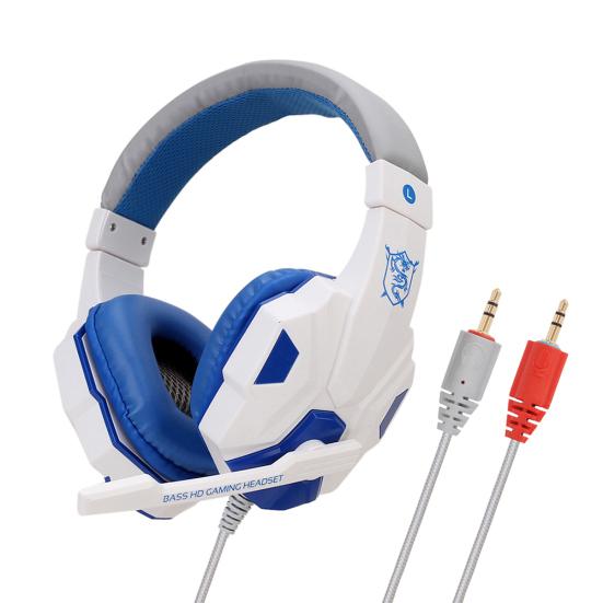 Soyto SY830MV Stereo Gaming Headset Volume Control Headphone with Mic for PC