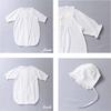 Cream de Coco in Baby Ceremony Dress and Hat Set Crotch Sizes for Boys and Perfect for Hospital Shrine Baby Baby Shower Newborn Baby Baby Product