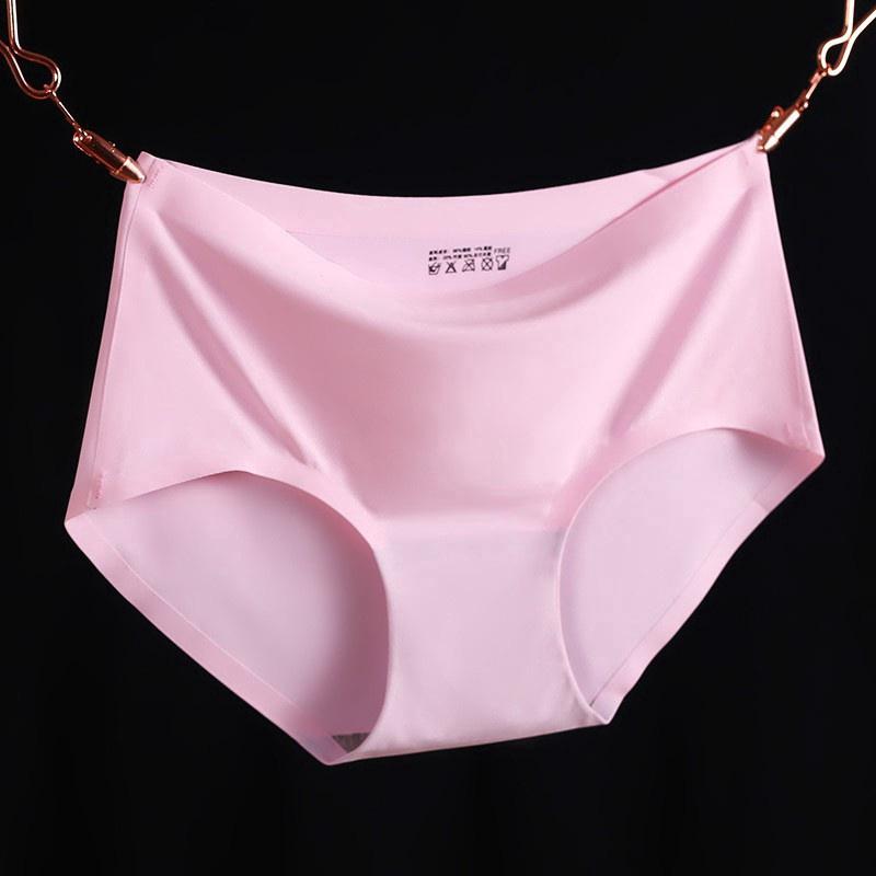 FINETOO Seamless Ice Silk Panties for Women Underwear  Summer