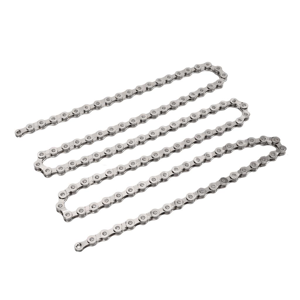Mountain Bike Chain 6 7 8 Speed Universal Steel Bike Chain 116L Silver Road Bike Chain Bike