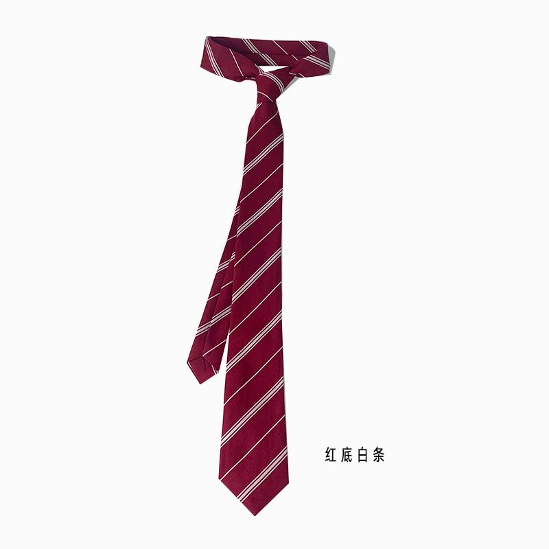 Korean version casual necktie fashion retro plaid men and women neck tie classic tie