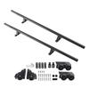 Areyourshop 6.6FT Round Tube Rolling Library Sliding Ladder Hardware Kit with Brake