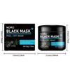 1PC Blackhead Removal Application Tear Full Face Oil Control Bamboo Charcoal Cleaning Blackhead Suction Mask Export Powder