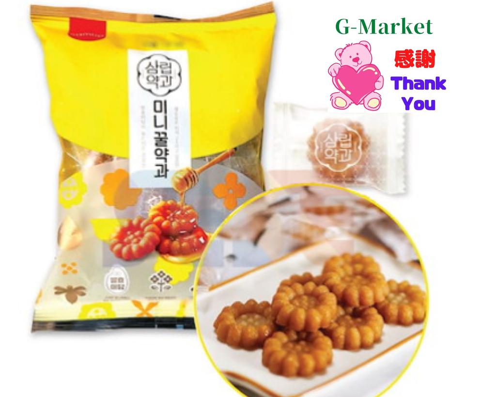 Yakka Yakka Mini Yakka Samlip 140 g 1 Beutel traditionell [Mini Yakka] G-Market Original/koreanisches Essen/koreanische Süßigkeiten/Honig/Zimt