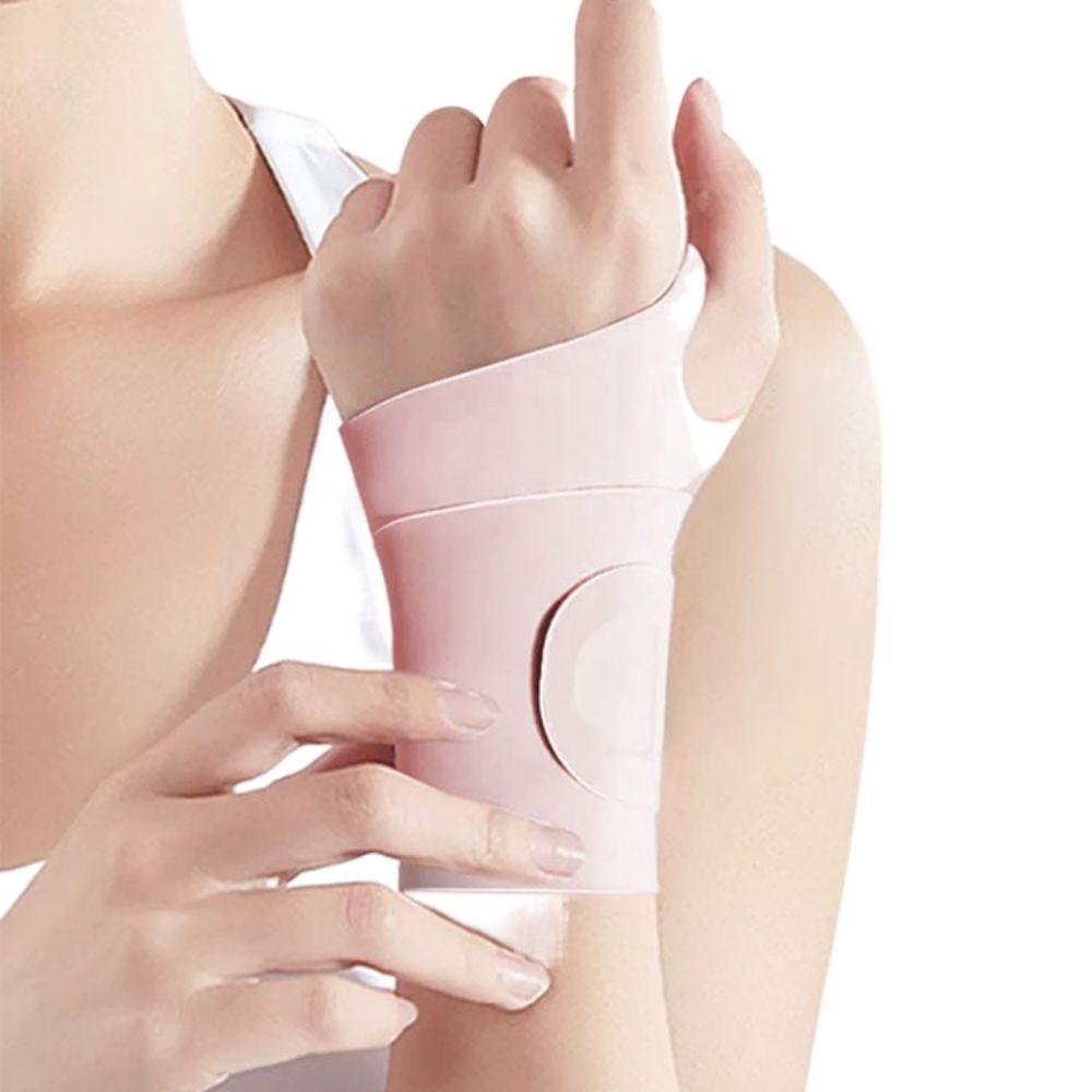 

Компрессионный регулируемый напульсник Регулируемая фитнес-лента для силы Спортивный напульсник для тренажерного зала Карпитис розовый