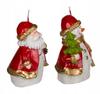 Candles Unscented Candles Santa Claus Candle + Snowman Christmas Set