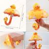 Kids Duck Umbrella Shower Children's Water Spray Bath Toy Spinning Fun Parent-Child Interactive Bath Toys
