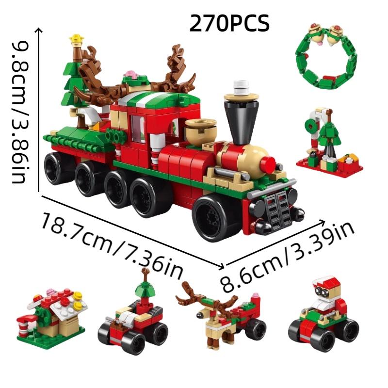 Creative Music Box Compatible With Lego Christmas Desktop Decoration Toy
