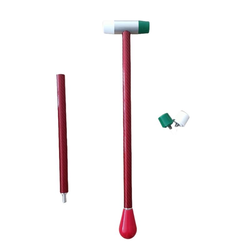 Upgrades Car Dent Removal Hammer Ergonomic Designs Comfortable Grip Car Dent Fixing Tool Automotive Dent Repair Hammer 1 красный