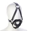 VaHppy Gag Máscaras Sexo Oral Jogos de Casal Role Play Cosplays Rainha Condicionamento Escravo de Cão PU Silicone Ossos de Cão Bolas de Sucção Argola O Bondage