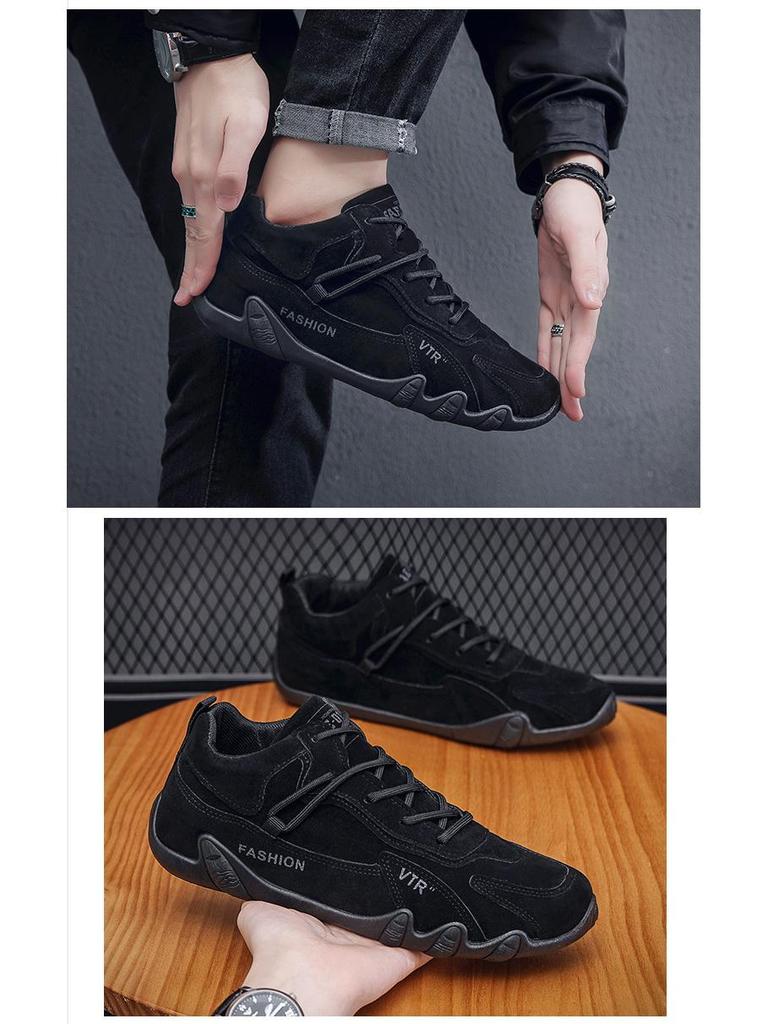 Men's Breathable Summer Work Shoes - Non-Slip Casual Sneakers for Construction Sites