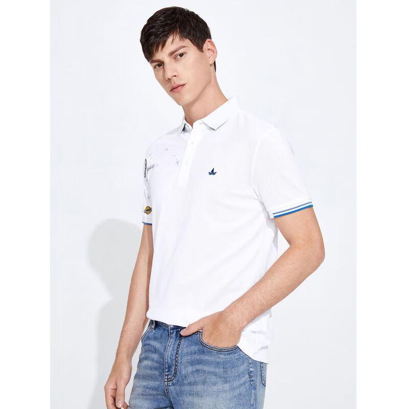 Navigare Men's Summer Short-Sleeve Polo Shirt