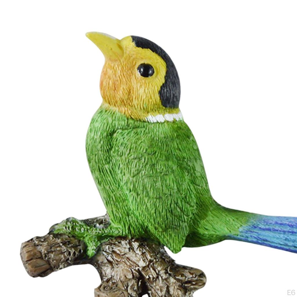 Gancio per Cappotto in Resina Uccello su Ramo Appendi Abiti Statuetta da Appendere Decorazione per la Casa per Cappello