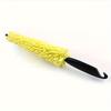 1pc Car Cleaning Brush Auto Detailing Tool, Pointed Sponge Wheel Hub Brush,Gap Brush for Vehicle Washing Supplies Car Cleaning Accessories