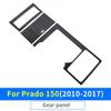 2010-2017 For Toyota Land Cruiser Prado 150 Lc150 Fj150 Upgrade Accessories Interior Decoration Stainless Steel Gearbox Cover