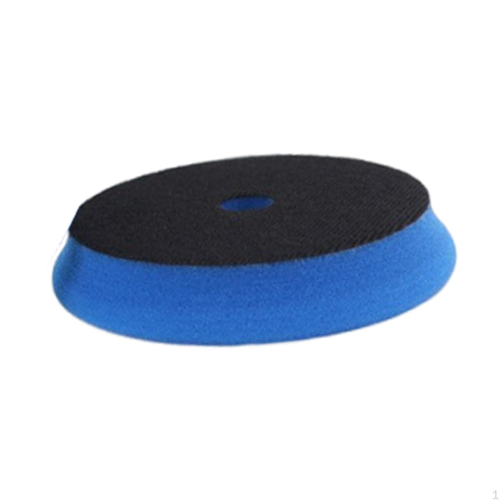

5 Inch Car Buffing Pad with Hook And Loop Backing for Ceramic Coating Preparation синій