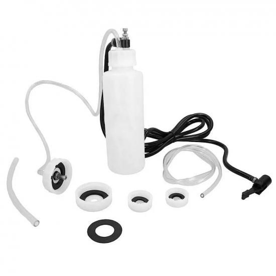 Car Brake Clutch Bleeder Tool Air Brake Vacuum Car Brake Bleeding Fluid Bleeder Kit Vacuum Pump 500ml Air Powered Tool