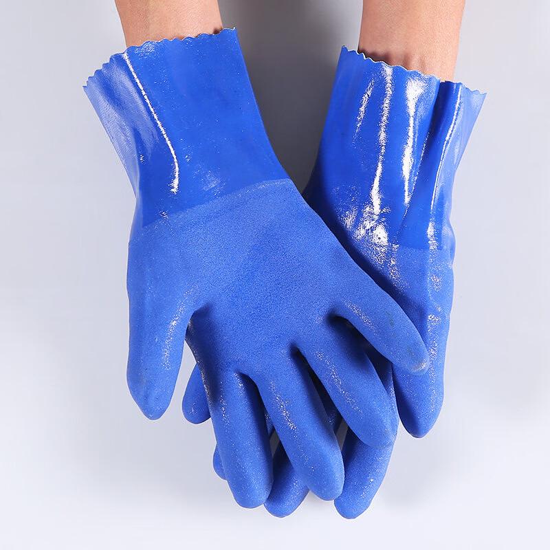 Industrial Oil and Acid Resistant Waterproof Gloves