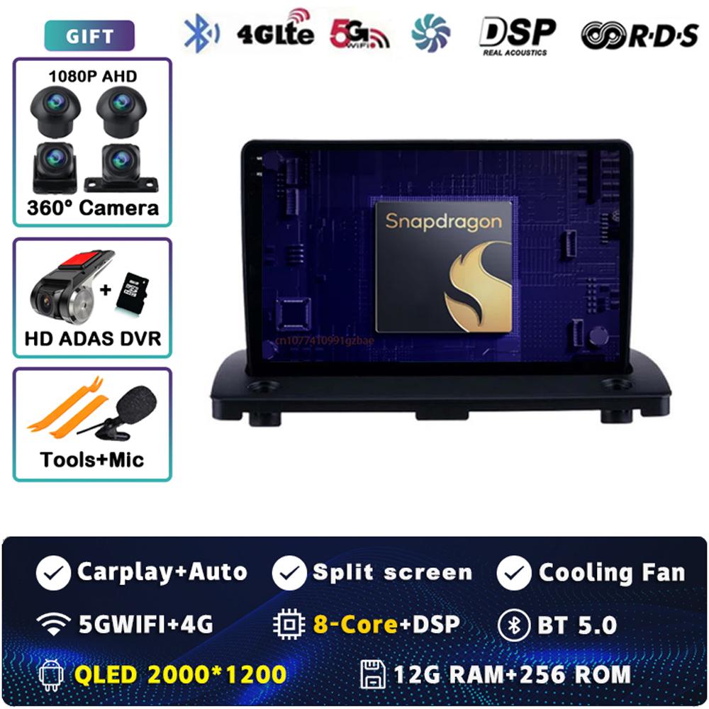 Android 14 Carplay Car Radio For Volvo XC90 XC 90 2004 - 2014 Multimedia Video Player Navigation GPS Stereo 2Din Head Unit Auto