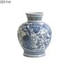 Blue and White Porcelain Vase Plant Pot Table Decoration Flowers Arrangement Multiple Styles Flower Vases Room Aesthetic Decor