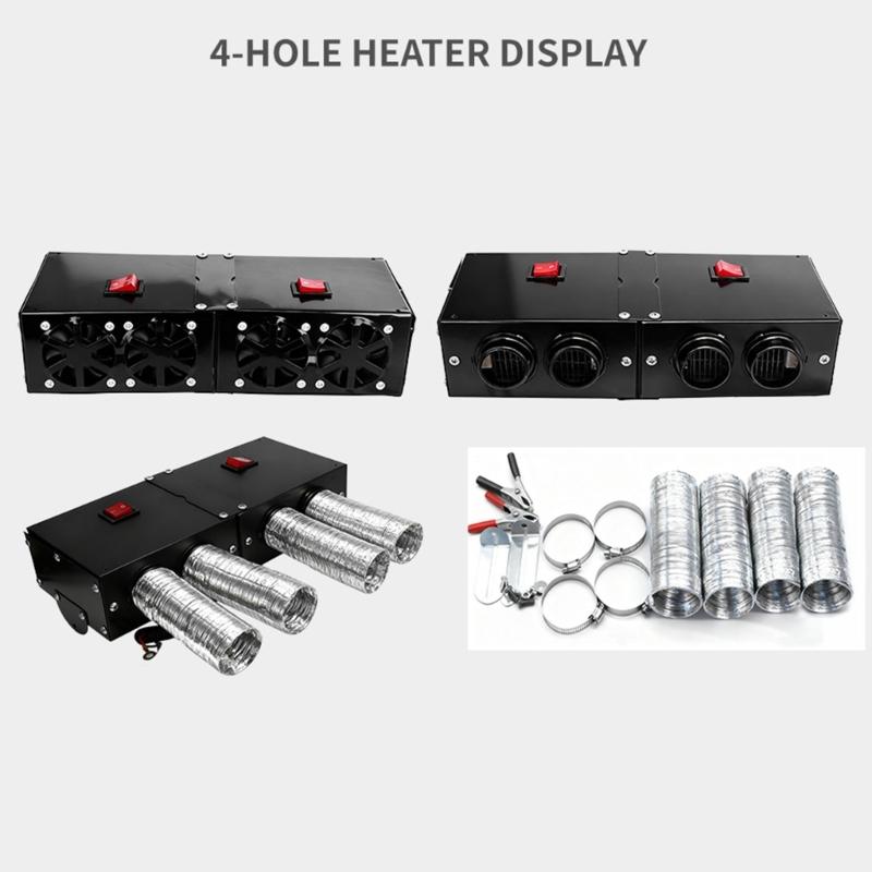 Quick Warm Air Blower For Automotive Use 12/24V Efficient Heating Fast Heating Car Defrost Defogger Small Size
