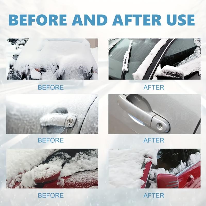 Multifunctional Snow Ice Remover Spray, Quick Thawing & Long-Lasting Protection, Ideal for Car Windshield, Windows,Doors,Mirrors