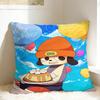 PA-PaRappa The Rapper Game Pillow Case  Print Pillow Cover For Sofa Bedroom Home Decor Fashion Cushion Cover