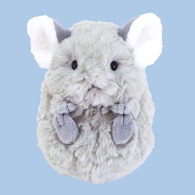 Sun Lemon Koromoful Chinchilla Grey 14 X 16 X 21cm Stuffed Animal P-8292