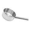 Stainless Steel Milk Pan with Handle Heat Resistant Small Sauce Pan for Induction Kitchen Restaurant 2.5kg