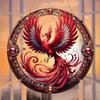 2D Acrylic Vivid Phoenix Dream Catcher - Inspiring Wall Decor - Perfect for Living Rooms, House Gifts, Holiday Farmhouse Gardens  Outdoor Decorations