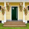Multicolor Morning Glory Artificial Flower DIY Green Leaves Simulation Eucalyptus Leaves Accessories Lifelike Morning Glory Vine
