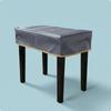 Piano Bench Cover WaterResistant Tailored Easy to Wipe Clean 7535cm Dark Gray