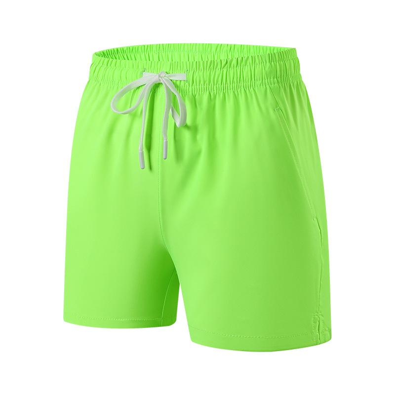 Ice Silk Quick Drying Shorts for Men's Summer Outdoor Wear, Sports Running, Casual Five Quarter Pants