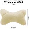 Car Headrest Pillow, 2PCS Soft Comfortable Vehicle Neck Pillow Cushion, Head Rest Pad Accessories For Driving Fatigue Relief, Universal Car Interior