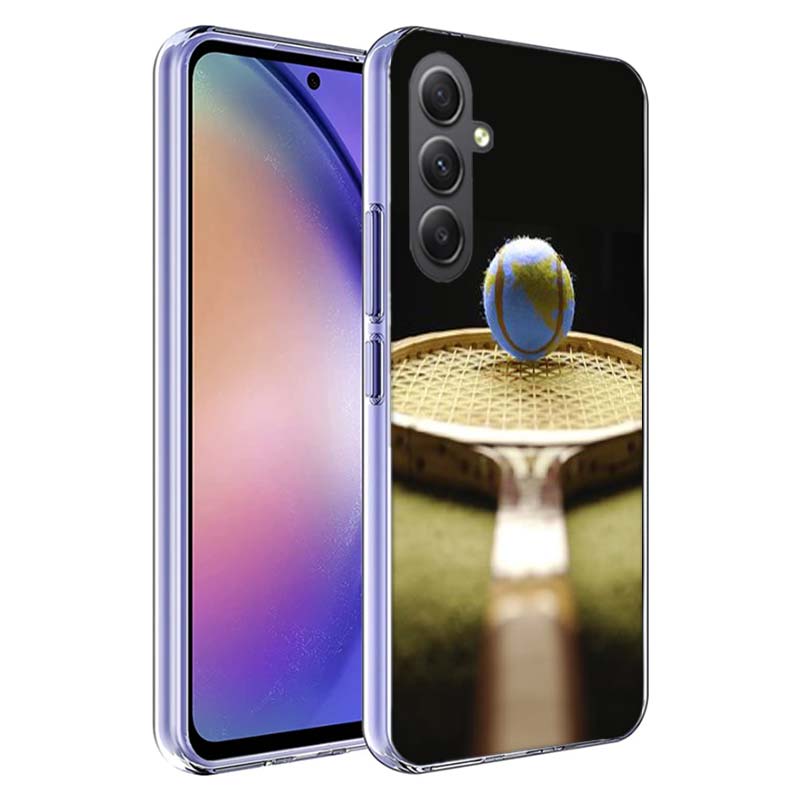 Tennis sport Cover For Samsung A54 A34 A24 A14 A53 A33 A23 A13 A52S A32 A22 A12 Phone Galaxy A03 A04 A02S A42 A73 TPU Case