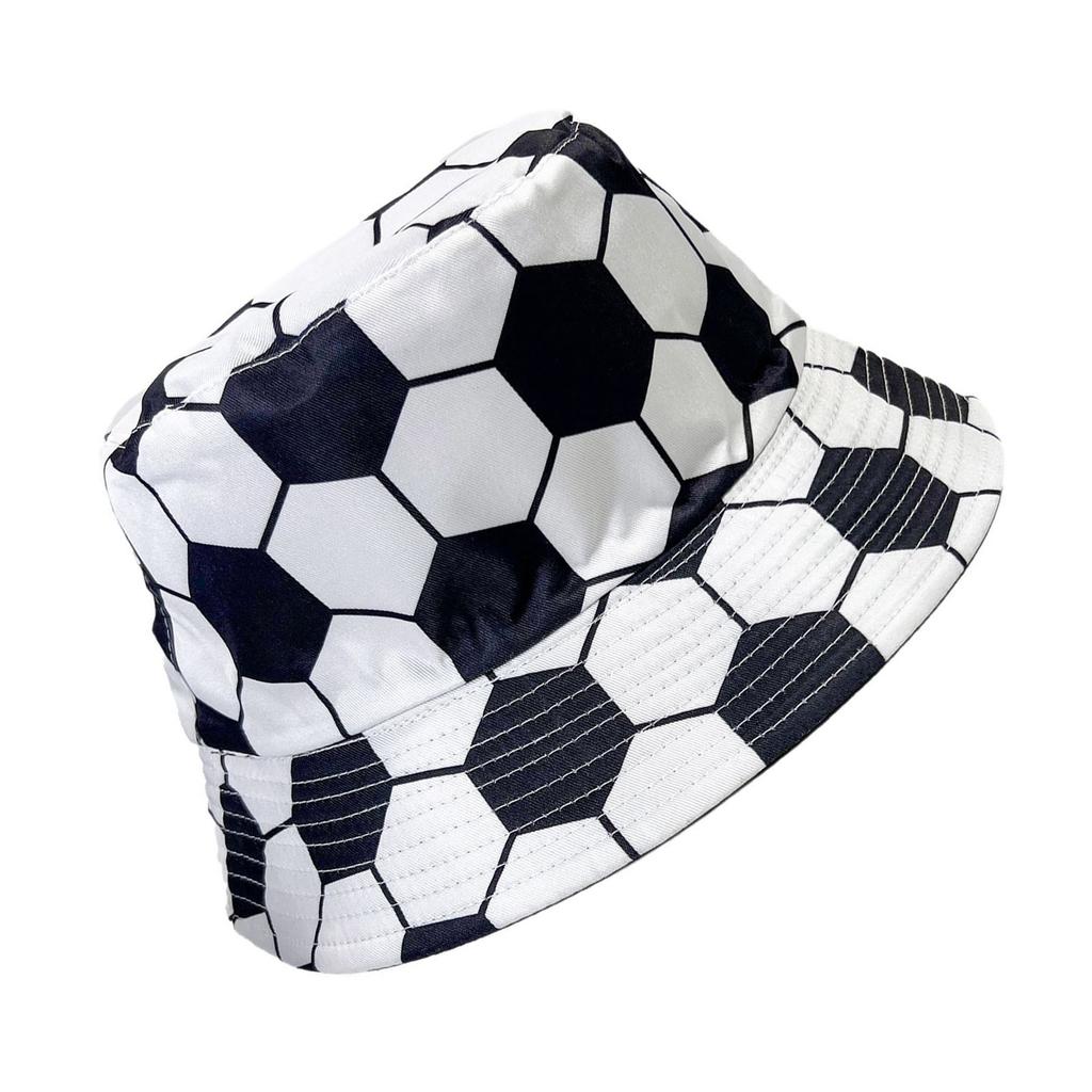 Unisex Sports Bucket Hat Packable Convertible Polyester Fisherman Cap For Football Fan And Outdoor Sports Activities