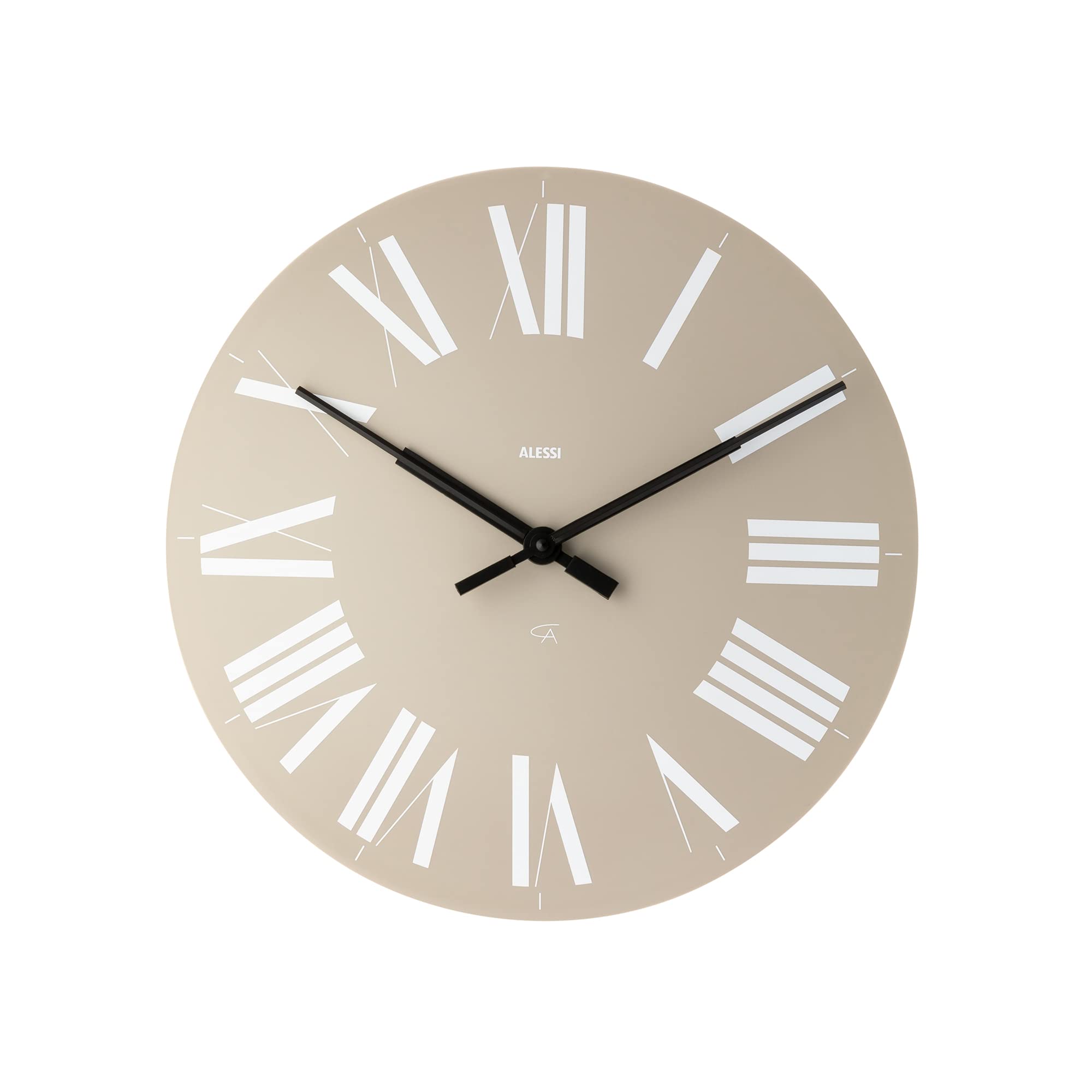 

ALESSI Firenze Wall Clock Gray 12 G серый