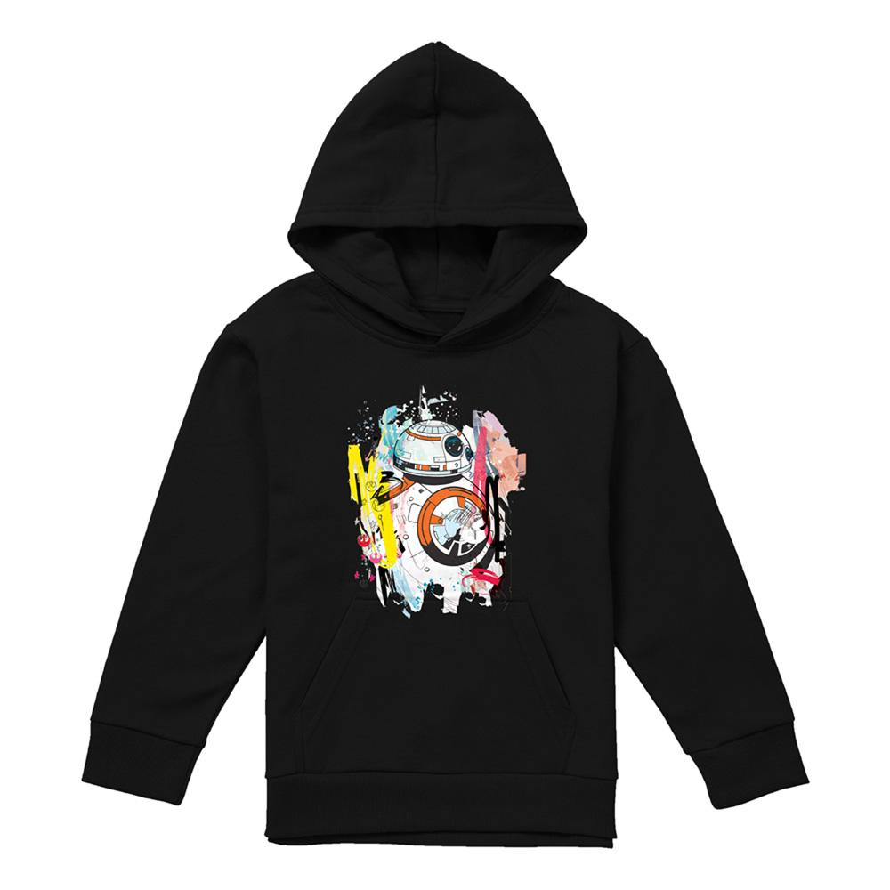 STAR WARS Childrens/Kids BB-8 Abstract Hoodie